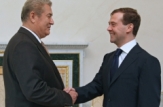 Medvedev şi Voronin vor discuta despre situaţia R.Moldova înaintea alegerilor