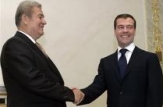 Intalnire Medvedev-Voronin, inainte de alegerea noului presedinte din R. Moldova