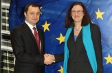 Vlad Filat a avut o întrevedere cu Comisarul european pentru Afaceri Interne