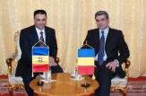 Vitalie Marinuţa a avut o întrevedere  cu ministrul român al Afacerilor Externe, Teodor Baconschi