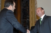 Întâlnirea preşedintelui României, Traian Băsescu, cu primul-ministru al Republicii Moldova, Vlad Filat