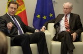 Marian Lupu a avut o întrevedere cu Preşedintele Consiliului European, la Bruxelles