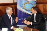 Vlad Filat a avut astăzi la Wroclaw, Polonia, o întrevedere cu Preşedintele Parlamentului European, Jerzy Buzek