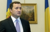 Premierul R.Moldova, Vlad Filat, întâmpinat cu onoruri militare la Iaşi