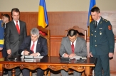 A fost semnat Acordului între Guvernul României şi Guvernul R.Moldova privind cooperarea în domeniul militar