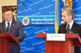 Întrevedrea ministrului Iurie Leancă cu omologul ucrainean, Preşedintele în exerciţiu al OSCE, Leonid Kojara