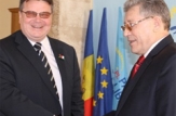 Mihai Ghimpu a avut o întrevedere cu Ministrul de Externe al Republicii Lituania Linas Linkevičius