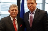 Mihai Ghimpu a avut la Bruxelles întrevederi cu înalţi oficiali europeni