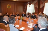 Întrevederea ministrului Natalia Gherman cu ambasadorii UE, SUA şi Turciei acreditaţi în R. Moldova