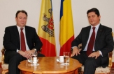 Întrevederea ministrului român al afacerilor externe, Titus Corlăţean, cu preşedintele Curţii Constituţionale a Republicii Moldova, Alexandru Tănase