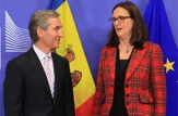 Iurie Leancă a primit raportul Comsiei Europene despre scoaterea vizelor pentru modloveni