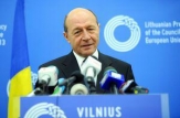 Băsescu confirmă că merge de la Vilnius la Chișinău: Facem o escală înainte de București