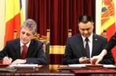 Vitalie Marinuța și Mircea Dușa au semnat acordul privind protecția informațiilor clasificate în domeniul militar