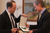 Iurie Leancă a primit titlul de Comandor al Ordinului „Meritul Republicii Italiene”