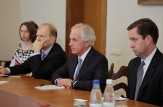 Senatorul american Robert Corker la întrevederea cu Igor Corman: SUA pledează pentru ca Republica Moldova să devină parte a UE