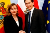 Natalia Gherman a avut o întrevedere cu ministrul Federal pentru Europa, Integrare şi Afaceri Externe al Republicii Austria, Sebastian Kurz