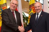 Președintele Nicolae Timofti a avut o întrevedere cu președintele Republicii Cehe, Miloš Zeman 