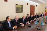 Prim-ministrul Iurie Leancă a avut o întrevedere cu reprezentanţii Grupului Visegrád
