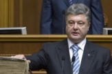 Președintele Nicolae Timofti a participat la ceremonia de învestitură a președintelui Ucrainei, Petro Poroșenko 
