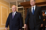 Președintele Nicolae Timofti a avut o întrevedere cu președintele României, Klaus Iohannis