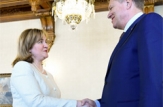 Iohannis s-a întâlnit la Cotroceni cu Natalia Gherman, viceprim-ministru al Republicii Moldova