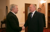 Președintele Nicolae Timofti a avut o întrevedere cu ministrul delegat pentru relațiile cu românii de peste hotare, Angel Tâlvăr