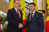 Conferinţă de presă comună a primului-ministru Victor Ponta și a omologului său din Republica Moldova, Chiril Gaburici