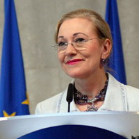 Comisarul European pentru Relatii Externe si Politica de Vecinatate, Benita Ferrero Waldner, in vizita la Chisinau