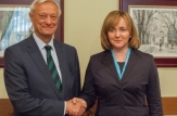 Natalia Gherman a avut o întrevedere cu Radojko Bogojević, reprezentantul special al preşedintelui în exerciţiu al OSCE pentru procesul de reglementare transnistreană