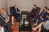 Valeriu Streleț s-a întâlnit, la New York, cu Directorul Executiv al Corporaţiei Provocările Mileniului 