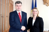 Viceprim-ministrul Gheorghe Bălan s-a întîlnit cu Asistentul-adjunct al Secretarului de Stat al SUA, Bridget Brink