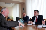Gheorghe Bălan a avut o întrevedere cu şeful Misiunii UE de Asistenţă la Frontieră în Moldova şi Ucraina, Tesoriere Andrew