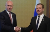 Prim-ministrul Pavel Filip s-a întâlnit la Bişkek cu Premierul rus Dmitri Medvedev