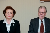 Gheorghe Bălan a avut o întrevedere cu coraportorii Comisiei de monitorizare a Adunării Parlamentare a Consiliului Europei, Valentina Leskaj şi Ögmundur Jonásson