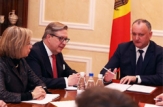 Igor Dodon s-a întîlnit cu ambasadorii statelor membre ale Uniunii Europene, acreditați în Republica Moldova 