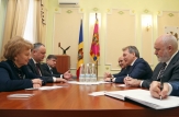 Președintele țării a avut o întrevedere cu delegația rusă a grupului interparlamentar de prietenie Moldova-Rusia 