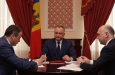 Dialog trilateral între Președintele Republicii Moldova, Speakerul Parlamentului și Prim-ministrul Republicii Moldova 