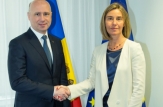 Pavel Filip a discutat cu şefa diplomaţiei europene, Federica Mogherini, despre progresele Republicii Moldova în contextul Consiliului de Asociere