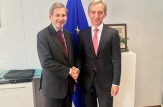 Vicepreședintele Parlamentului Iurie Leancă a efectuat o vizită la Bruxelles