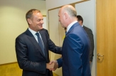 Pavel Filip şi Donald Tusk au discutat despre reformele europene
