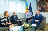 Pavel Filip a avut o întrevedere cu co-raportorii Adunării Parlamentare a Consiliului Europei pentru Republica Moldova