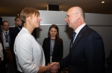 Progresele în relaţiile bilaterale, discutate de Premierul Pavel Filip şi Preşedinta Estoniei, Kersti Kaljulaid