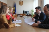 Viceprim-ministrul Gheorghe Bălan o întrevedere cu Ambasadorul Marii Britanii și Irlandei de Nord în R. Moldova doamna Lucy Joyce
