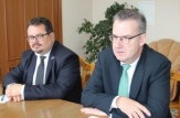 Gheorghe Bălan a avut o întrevedere cu șeful Departamentului pentru Țările din Parteneriatul Estic, Dirk Schuebel