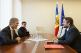Iurie Leancă a avut o întrevedere cu Președintele Comisiei pentru Afaceri Europene a Consiliului Național al Republicii Slovace, Lʼubos Blaha