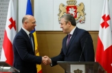 Premierii Pavel Filip și Giorgi Kvirikashvili califică relația dintre Moldova și Georgia drept una specială, marcată de susținere reciprocă