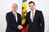 Ministrul Tudor Ulianovschi l-a primit pe Ambasadorul României, Daniel Ioniţă