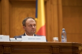 Președintele Parlamentului Andrian Candu a ținut un discurs în plenul Parlamentului României