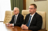 Pavel Filip s-a întâlnit cu ambasadorul Poloniei la Chișinău, Bartlomiej Zdaniuk