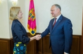 Președintele Republicii Moldova a avut o întrevedere cu Ambasadorul Extraordinar şi Plenipotențiar al Regatului Unit